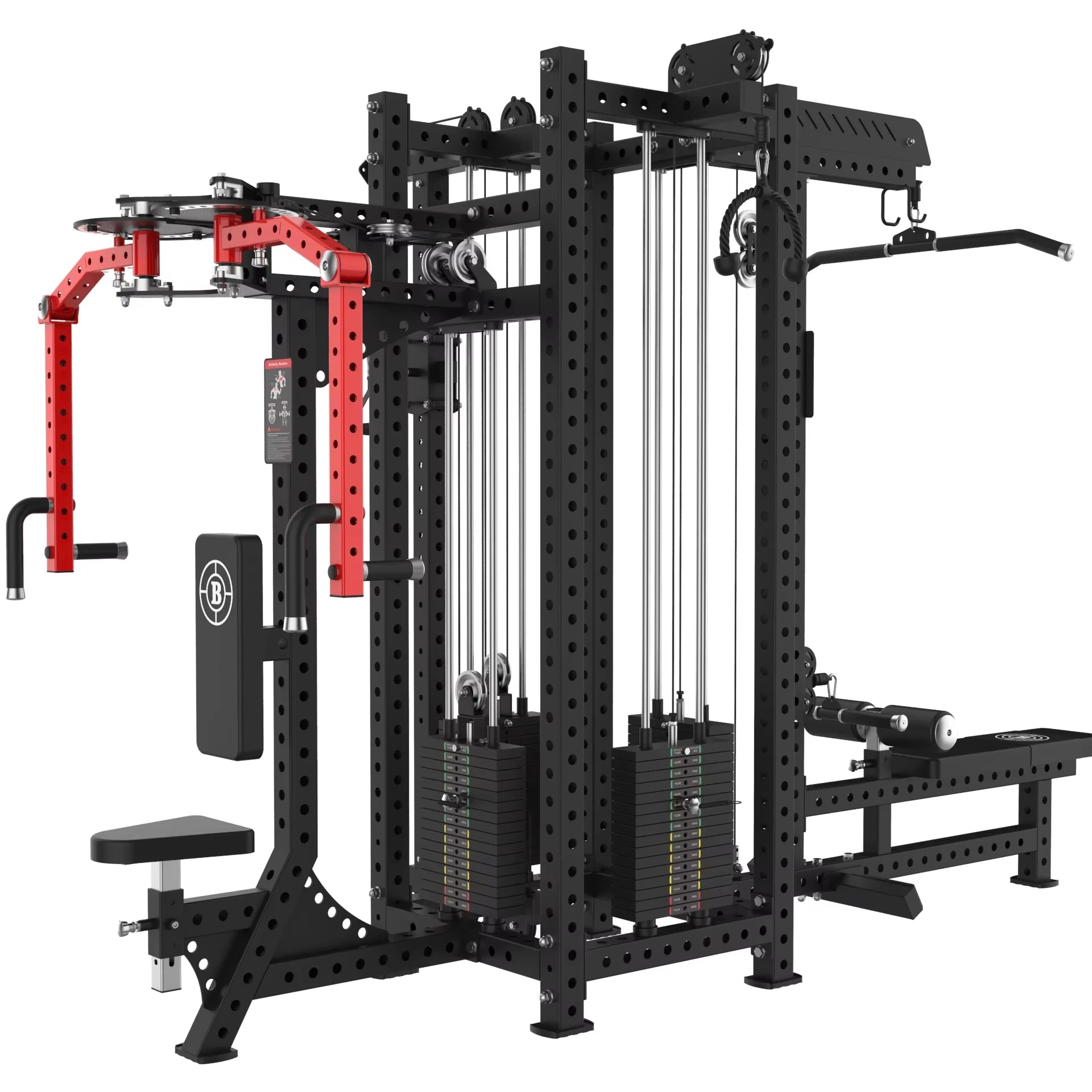 Factory Direct Body Building Equipment One Station Home Gym Multi Functional Machine for Fitness Comprehensive Trainer