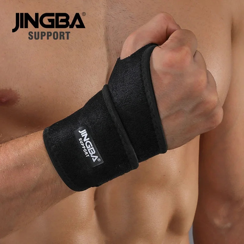 JINGBA Men and Women's Neoprene Hand Wrap Hot OEM/ODM Palm Sleeve Wrist Brace with Custom Logo Hand Protection Support