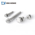 SUS304 Stainless Steel Bolt and Nut Kit Home Furniture DIY Projects Kitchen Appliance Mounting Decorative Polished Fastener Set