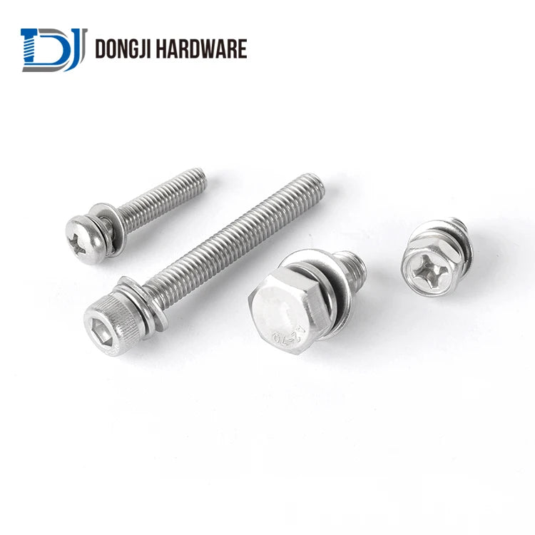 SUS304 Stainless Steel Bolt and Nut Kit Home Furniture DIY Projects Kitchen Appliance Mounting Decorative Polished Fastener Set