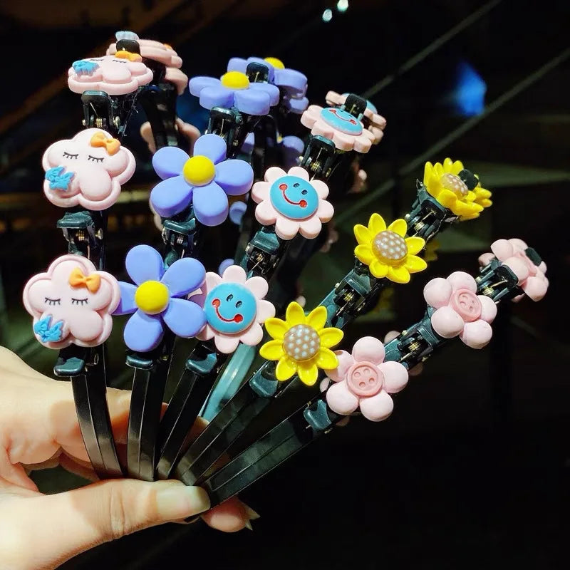 Non- Hoop Sweet Floral Kids Girls Headpieces Hairband Christmas Gift Party Cartoon