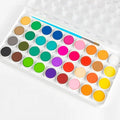 36 Color Watercolor Newton Plastic Case Watercolor Cake Set