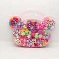 Hot Selling Bear Princess Children's Bracelet Beaded DIY Flower Bead Boxes for Creative Hand Strap Girl Science Education