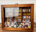 Custom Mini Stress Relief Wooden Anxiety Bookshelf Funny Bookshelf 200 Pcs Books Shake Away Anxiety Bookshelf Easter Gift