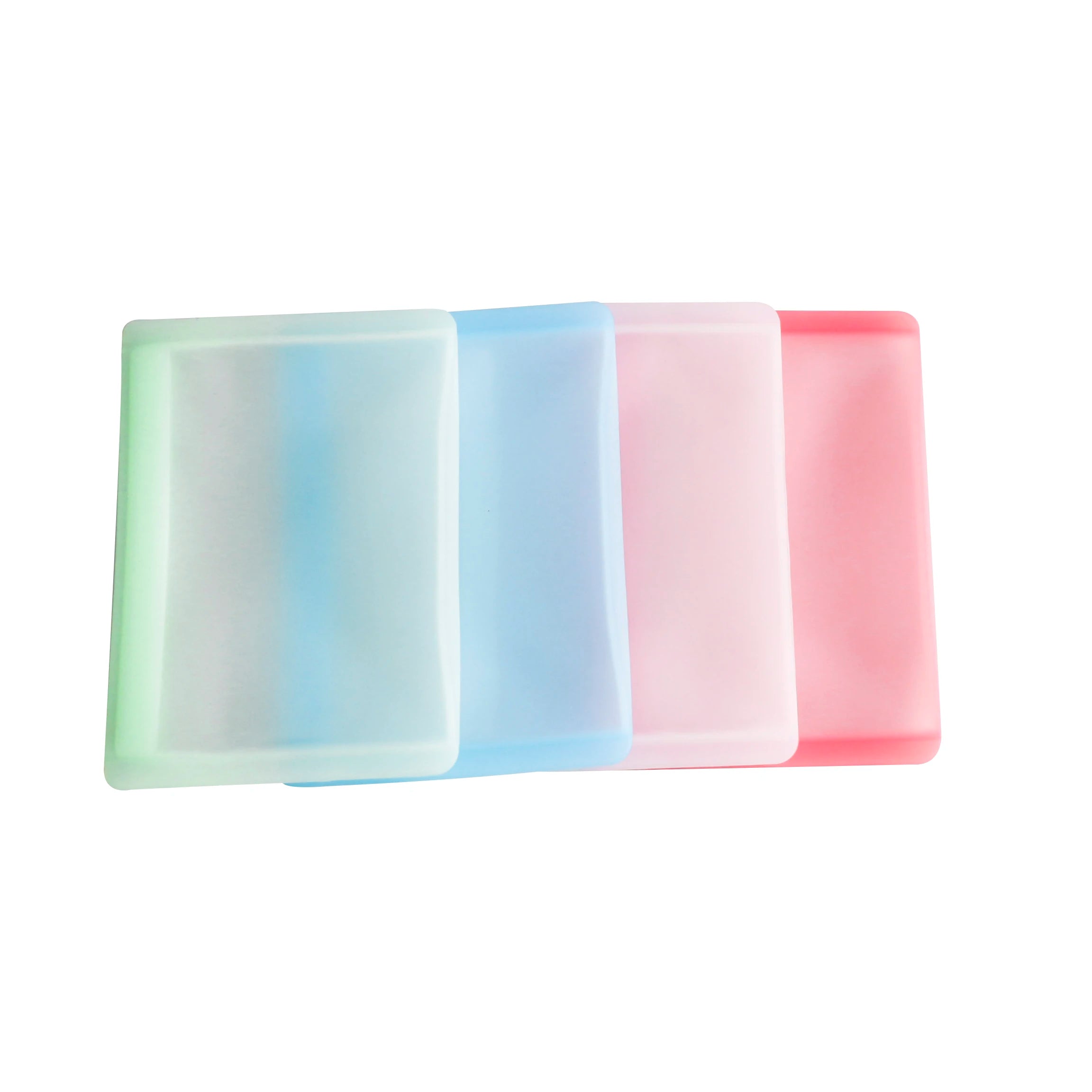 Silicone Pouch Zip Reusable for Packing Grade Eco-Friendly Waterproof Fruit Storafe Silicone Food Storage Bags