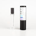 15 Ml Portable Mini Refillable Black Perfume Atomizer Travel Empty Spray Glass Bottle With Cap