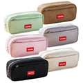 High-Aesthetics Large-Capacity School Pencil Case Simple Design Female Student Gift with Customizable Logo