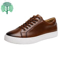 New Design Luxury Genuine Leather Flat Casual Sneaker Loafers Driving Shoes Sport Shoe for Men Customize logo