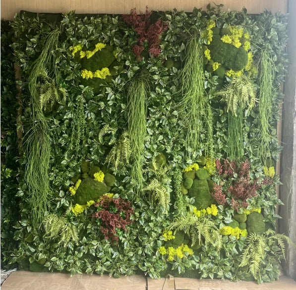 Art Decor Fabric Artificial Moss Wall Stone Shrubs for Party Decorations