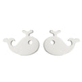 Wholesale Stainless Steel Dolphin Charm Stud Earring Jewelry Earrings Studs for Women China Manufacturer Supplier