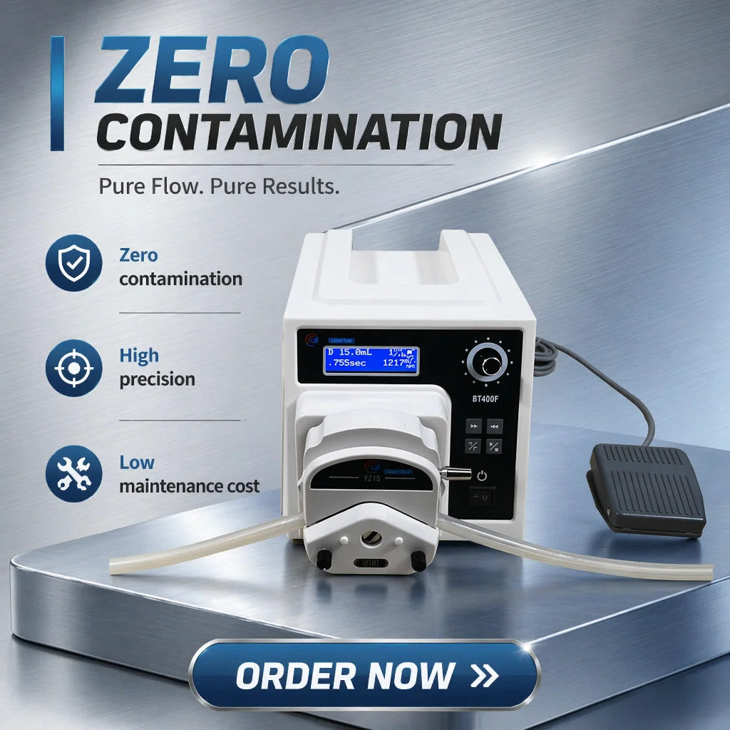 Factory Direct Landto YZ15 YZ25 Peristaltic Pump ABS Lab High Precision Liquid Quantitative Dispensing Dosing Pump MegaBDM