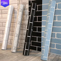 Colorful Brick Pattern Sticker Mural Wall Papers Textured Home Decor 3d Pvc Self-adhesive Wallpaper