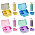 Back School Supplies Cute Gift Eco-Friendly Large Capacity ABS BPA Free Leak Proof Dishwasher Safe Lunch Containers Box