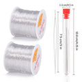 100M Roll Plastic Crystal DIY Beading Stretch Cords Elastic Line Jewelry Making Supply Wire String Jewelry Thread String Thread