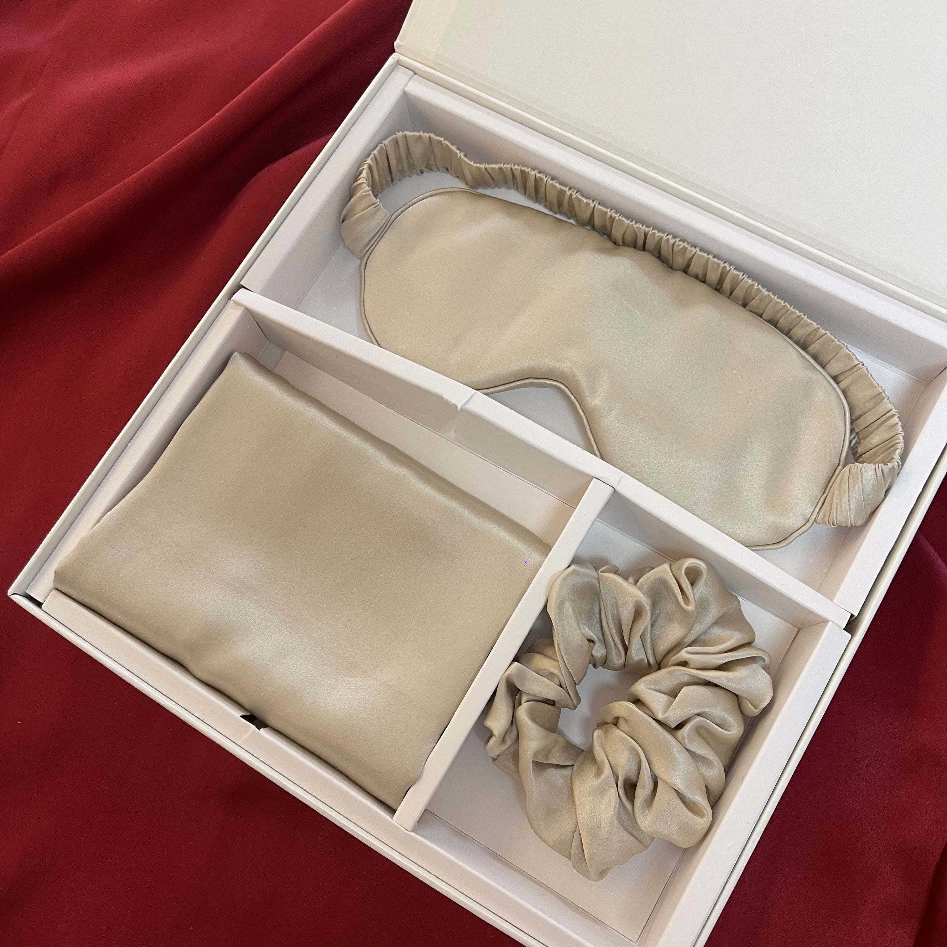 Wholesale 6A Mulberry Silk Luxury Pillowcase 16mm/19mm/22mm Silk Pillow case Cover with Gift Boxes
