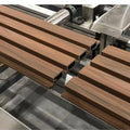 Modern Design WPC Exterior Wall Cladding Panels Waterproof 219X26mm for Staircase & Bathroom Outdoor Composite Wall Panels