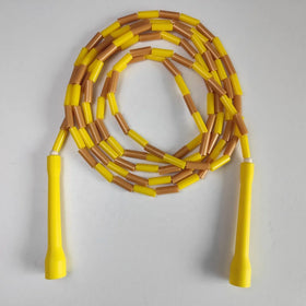 Adjustable Free Segmented Tangle-Free Workout Fitness Soft Beaded Skipping Rope Jump Rope for Kids