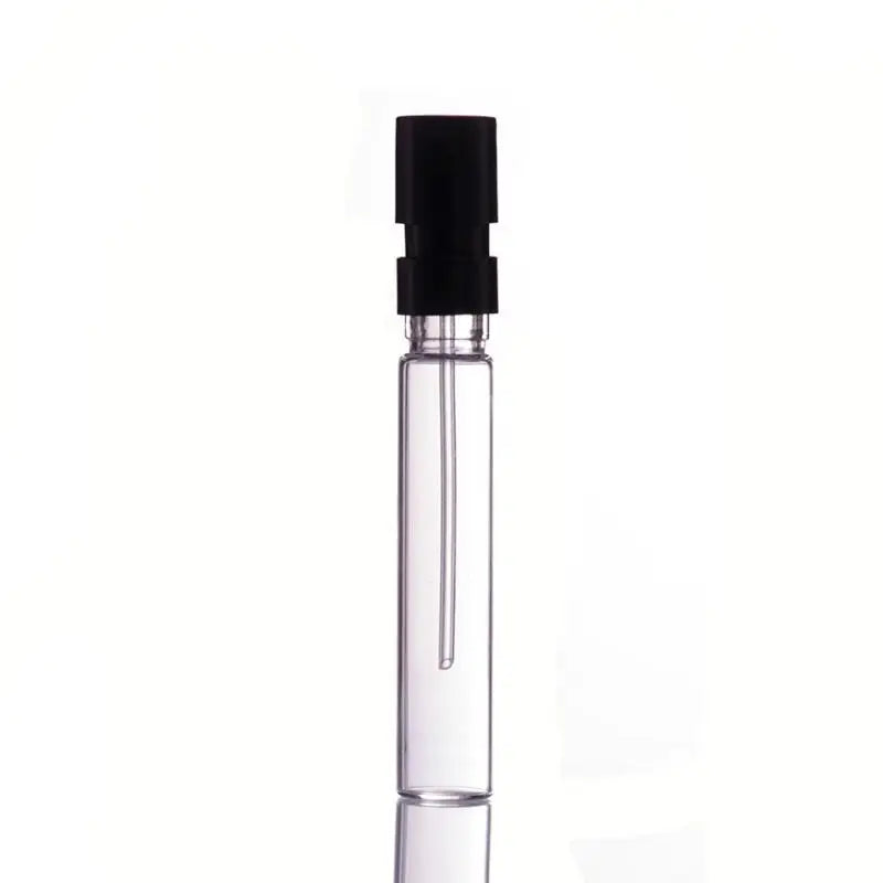 Free Sample Clear Tube Empty Vial 2ml 3ml 1ml Glass Perfume Spray Bottle