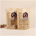 Kraft Paper Bag Aluminium Foil Lined Pouch Restaurant Ziplock Filter Gold Gift for Flour Packaging Leaf Paper Bag