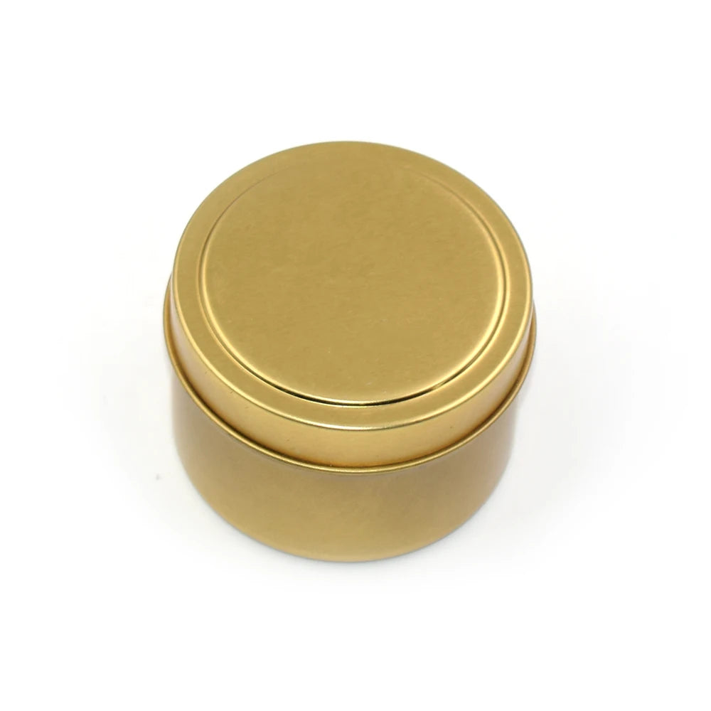 Wholesale Custom Gold Cookie Cake Food Packaging Metal Gift Tin Can MegaBDM