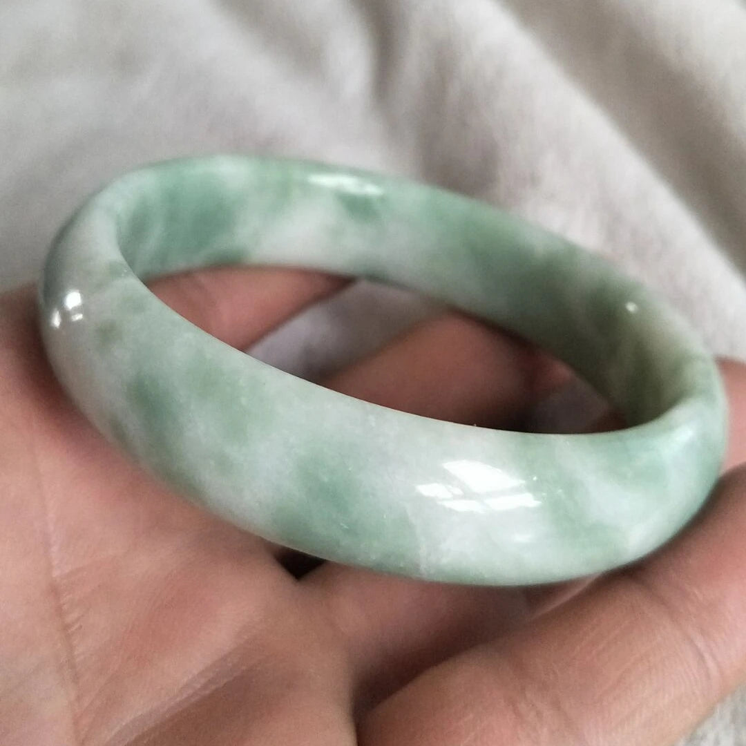 Natural Wholesale Women Green Jade Bracelet Jade Bangles