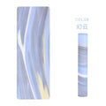 Marble Natural Rubber Fitness Yoga Mat Eco Friendly Non-Slip Pilates Yoga Mat