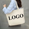 Hot Sale Ecobag Friendly Reusable Designer Cloth Canvas Cotton Shopping Tote Bag With Custom Logo Printed