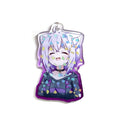 Bulk Custom Holographic Epoxy Resin. Acrylic Promotional Gifts Custom Personalized Printing Acrylic Key Chain Charm