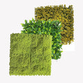 Durable Eco-Friendly Indoor/Outdoor Boxwood Hedge Artificial Plant Wall Garden and Home Decor with Flowers for Landscaping