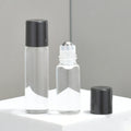 Empty 1ml 2ml 3.5ml 5ml Mini Clear Glass Roller Bottles Essential Oil and Perfume Roll on Bottle