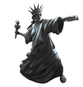 Trendy Ins Hot Products Black Statue of Liberty Resin Model with Whathisname Riot of Liberty Decoration