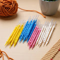 Eyebrow Lamination Accessories Plastic Lash Brow Lifting Tinting Interdental Micro Brush Mini Nylon Spoolies Private Label