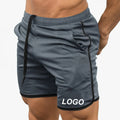 Custom Logo Men's Running Shorts with Elastic Waist Casual Sportswear for Exercise Gym Eco-Friendly Anti-Wrinkle Wholesale