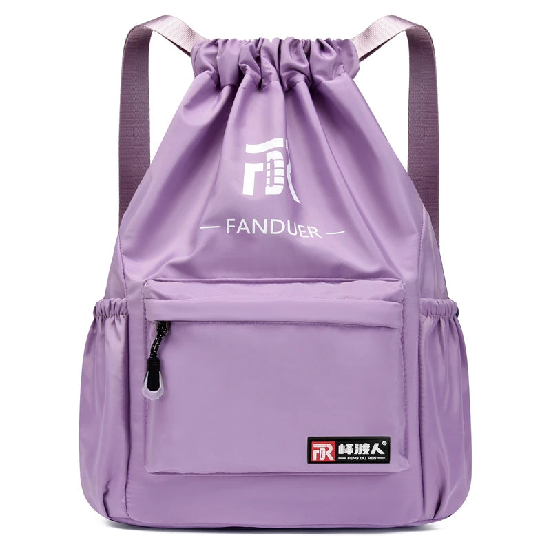 Wholesale Cheap Custom logo High-quality Bag Travel Backpack Daily Leisure Drawstring Bag