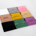 Eco Custom Logo Printed Velvet Suede Microfiber Jewellery Packaging Small Earring Necklace Jewelry Bag Jewelry Pouch
