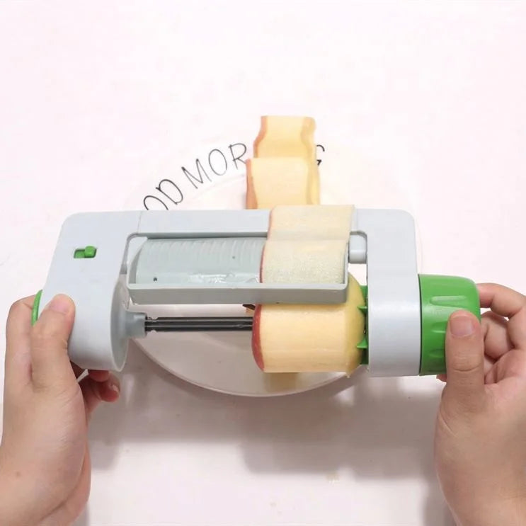 New Fashion Creative Simple Feggie Sheet Slicer Kitchen Multifunctional Stainless Steel Fruit and Vegetable Slicer