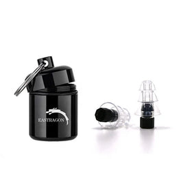Best Silicone Ear Plugs& Aluminum Case Noise Reduction Custom Logo High Fidelity Earplugs for Concert Music Festival Musicians
