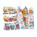 T-shirt Custom Merry Christmas Designs Plastisol Transfers logo Dtf Transfers Designs Ready to Press Stickers for Garments