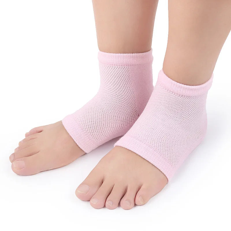 Top Selling Moisturizing Heel Socks Gel Lined Toeless Spa Socks to Heal Treat Dry