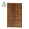 MUMU 3D Interior Fluted Wainscot Hanging Doors Geomitic Decoration Carved Wall Panel Solid Wood Board