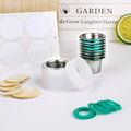 1 Set Reusable Nespresso Compatible Capsules with Foil Seals Filling Tool and Filter Papers for OriginalLine Coffee Experience