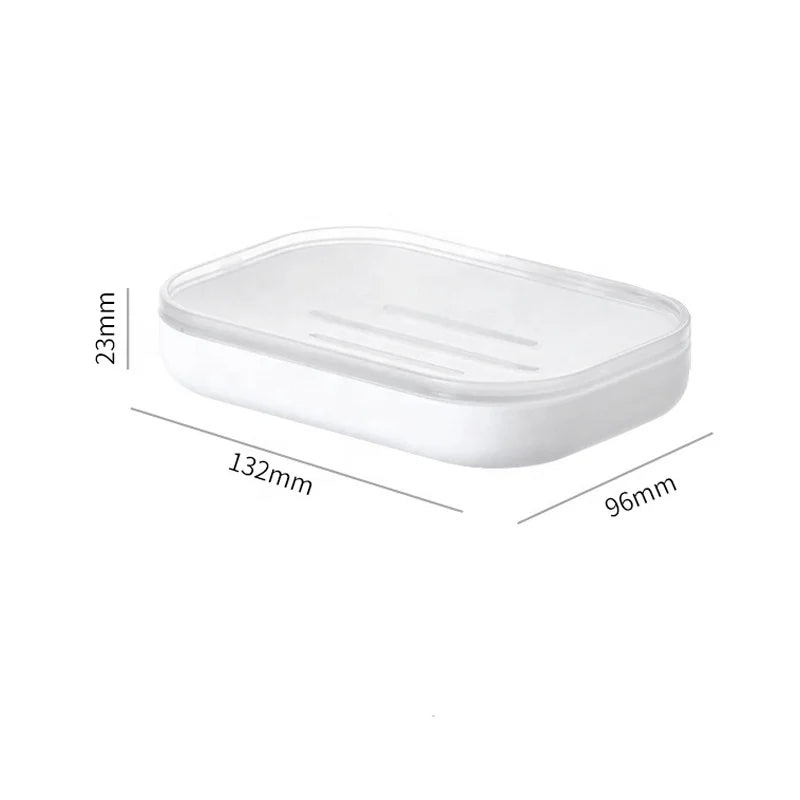 No Drilling Adhesive Modern Wall-Mounted Shower Organizer Plastic Hanging Soap Holder for Bathroom and Kitchen Welcome OEM/ODM