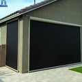 Custom Aluminum  Privacy Screen Retractable Outdoor Zip Track Roller Blinds Waterproof