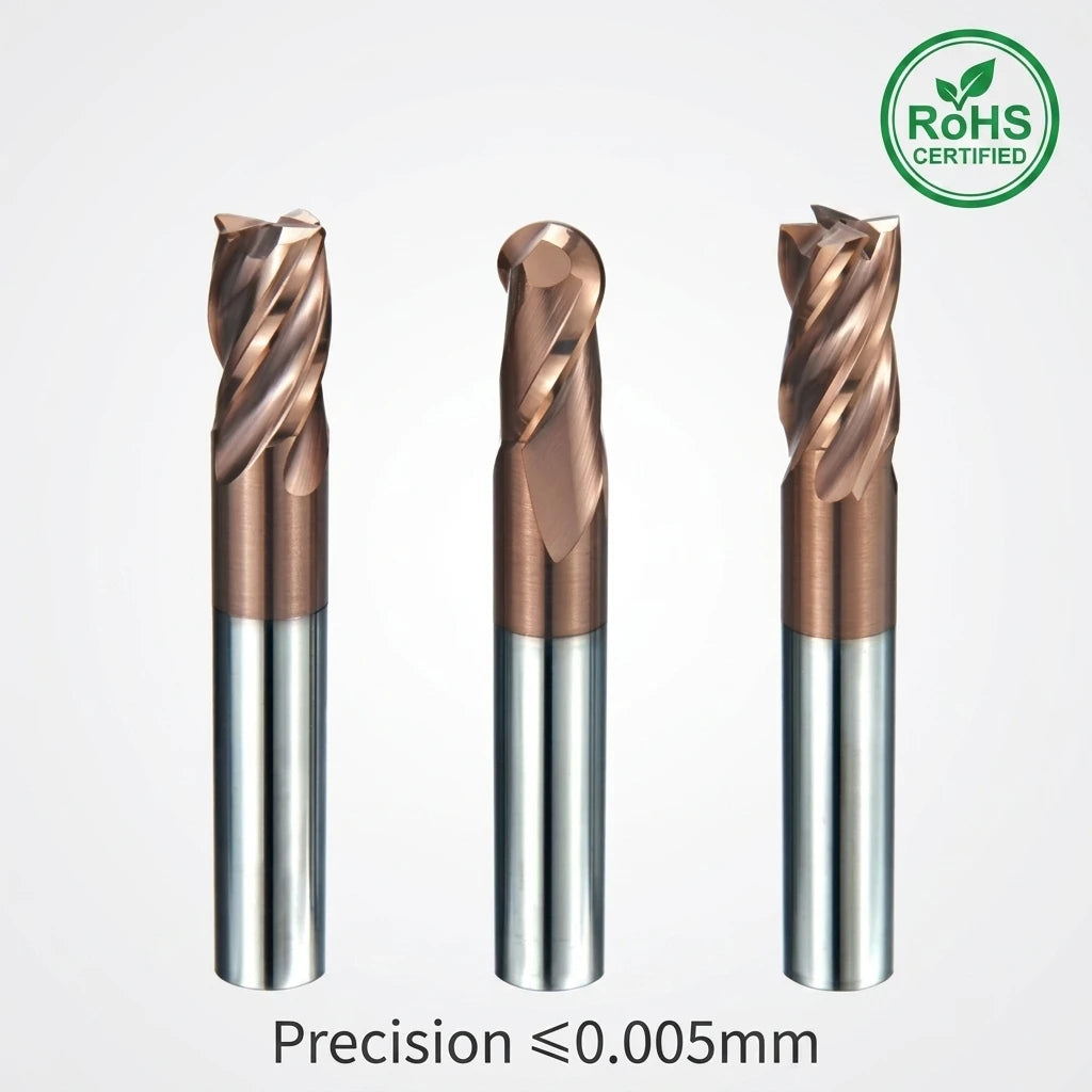 CHENGZHEN High Precision HRC60 Twist Drill Bit - â‰¤0.005mm Tolerance Carbide Drilling Tool RoHS Certified