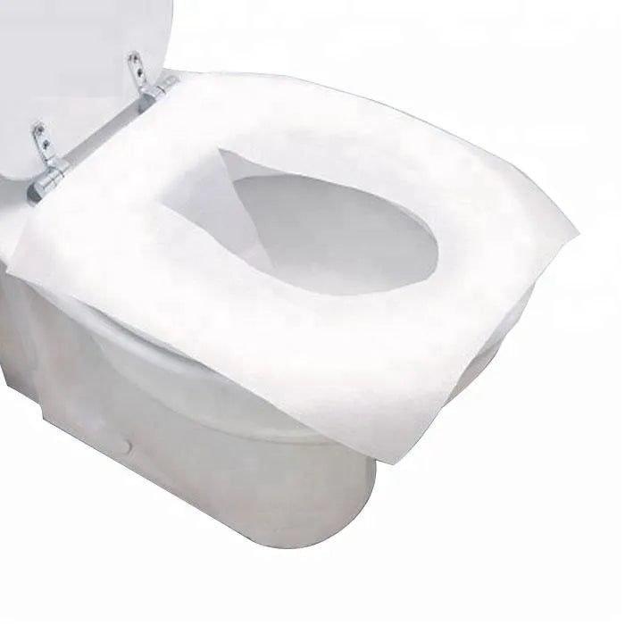 Disposable Flushable Eco-Friendly Toilet Seat Covers Made From Durable 100% Virgin Wood Pulp