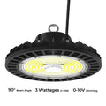 Economic Power Switchable Dimmable 150lm/w IP65 ETL DLC CE SAA Industrial UFO Led High Bay Light
