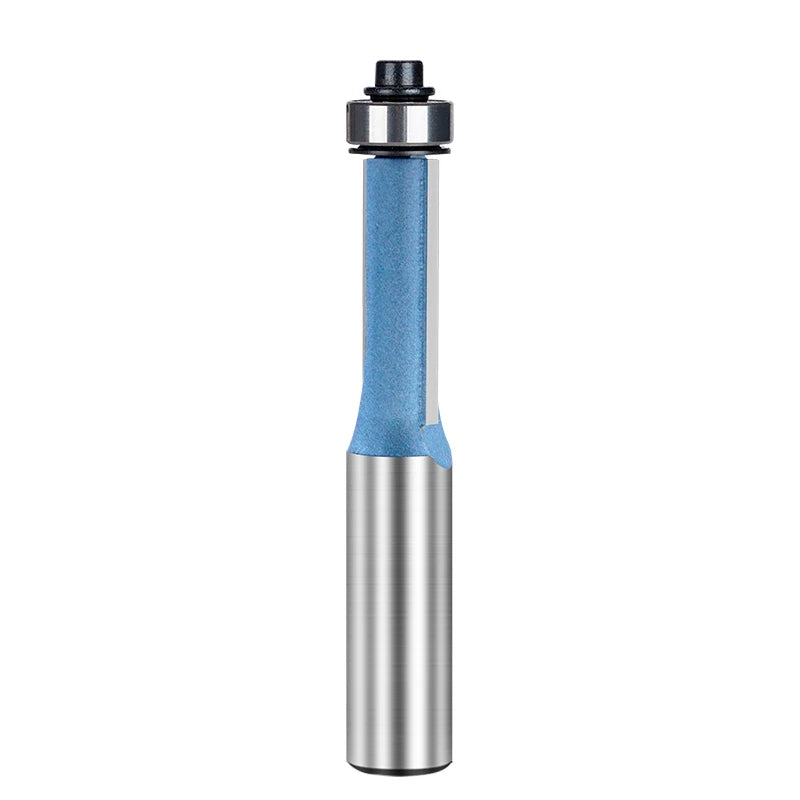 LAIWEI LC0201 Flush Trim Bit Carbide Tip Woodworking Router Cutter with Ball Bearing Guide Drill Bits Router Bits