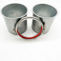 150 mm Quick Lock Lever Clamp Round Duct Closing Pull Ring