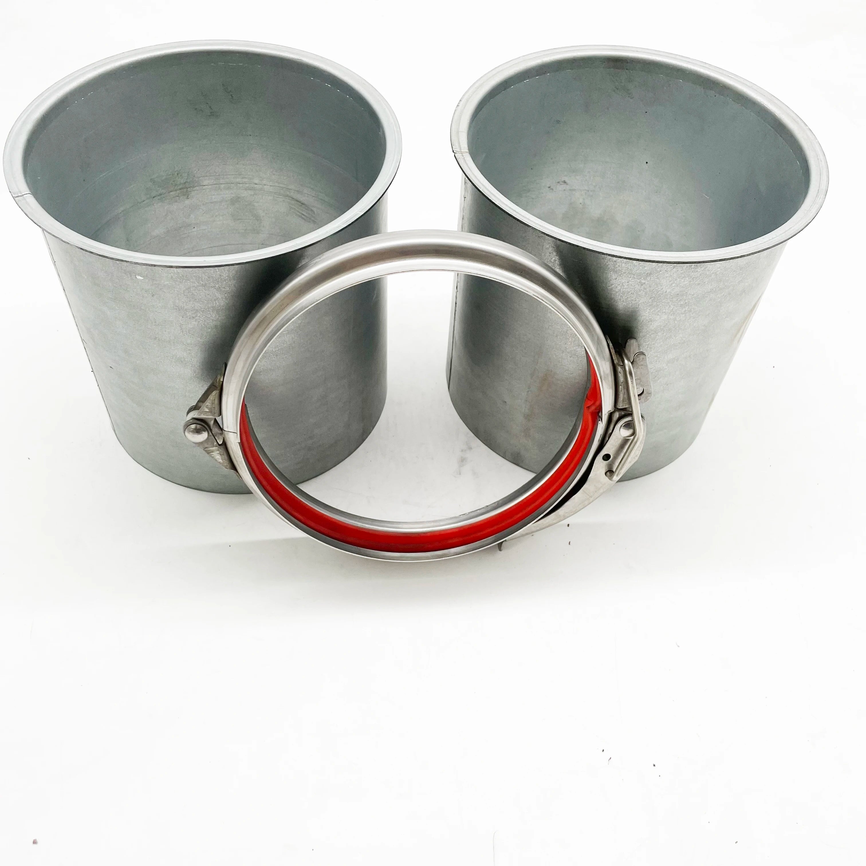 150 mm Quick Lock Lever Clamp Round Duct Closing Pull Ring