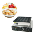CE Stainless Steel Mini Pancake Waffle Maker Dutch Poffertjes Dorayaki Soft Cake Making Machine 25Holes Heart Shape Waffle